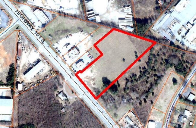 SOLD-3.43 Acres of Commercial Land