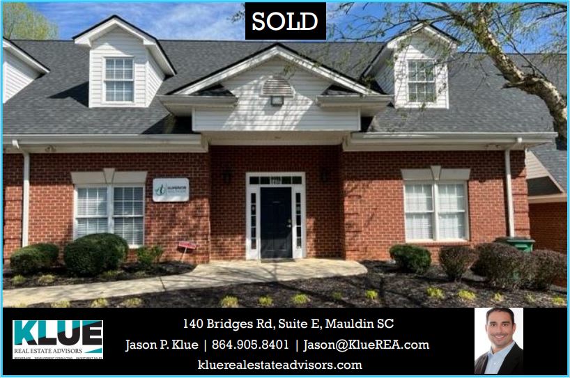 SOLD-140 Bridges Rd, Suite E, Mauldin