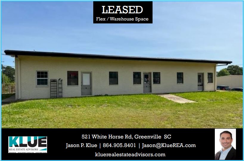 LEASED-521 White Horse Rd, Greenville