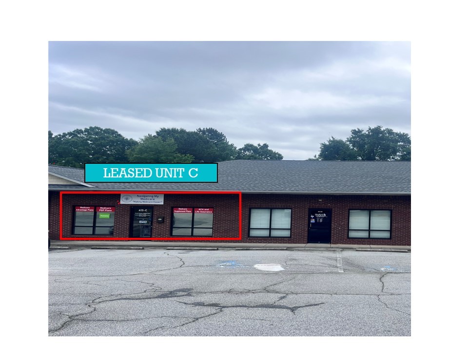 LEASED-413 SE Main Street, Unit C, Simpsonville