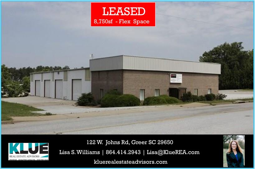 LEASED-122 W. Johns Rd, Greer