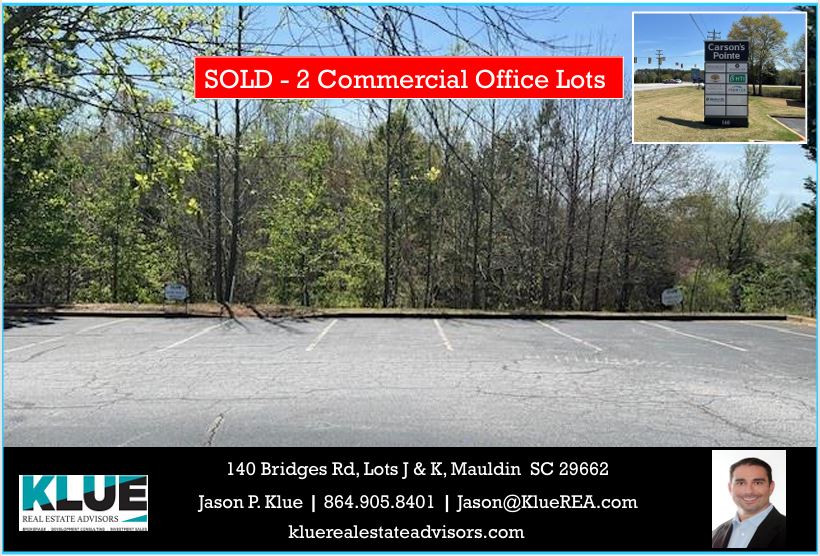 SOLD-140 Bridges Rd, Lots J&K, Mauldin