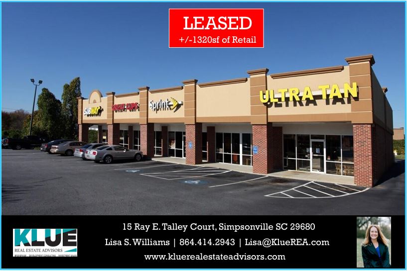 LEASED-15 Ray E. Talley Court, Simpsonville