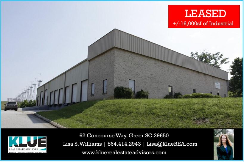 LEASED-62 Concourse Way, Greer