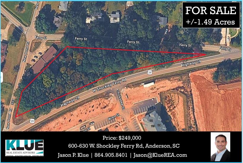 FOR SALE-600-630 W. Shockley Rd, Anderson
