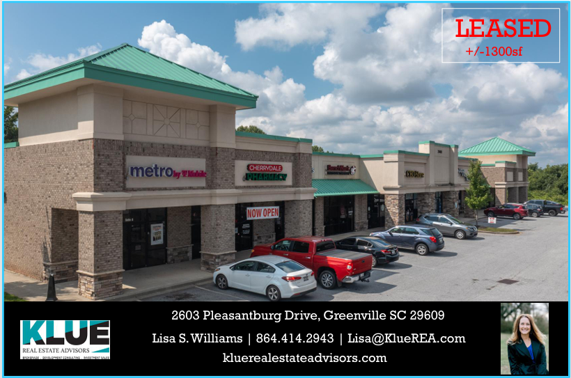 LEASED-2603 N. Pleasantburg Dr, Greenville